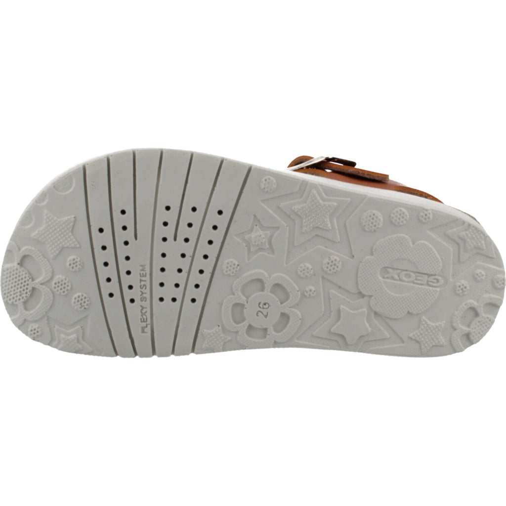GEOX J SANDAL COSTAREI GI en color MARRON  (6)