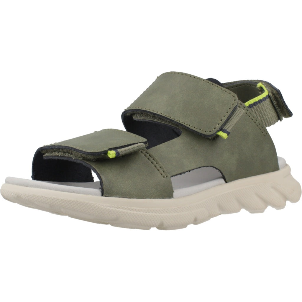 GEOX  J SANDAL AIRADYUM  en color VERDE  (1)