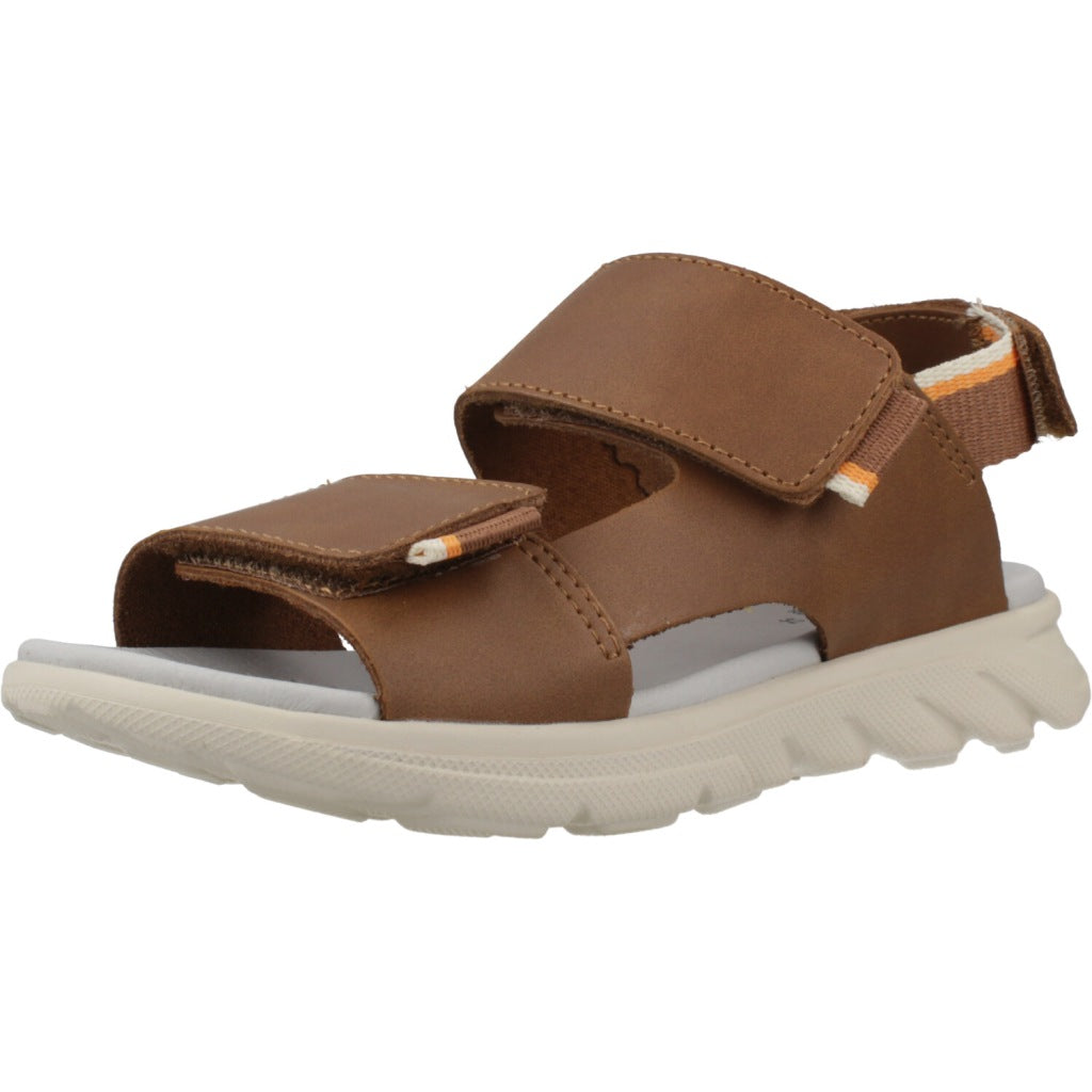 GEOX  J SANDAL AIRADYUM  en color MARRON  (1)