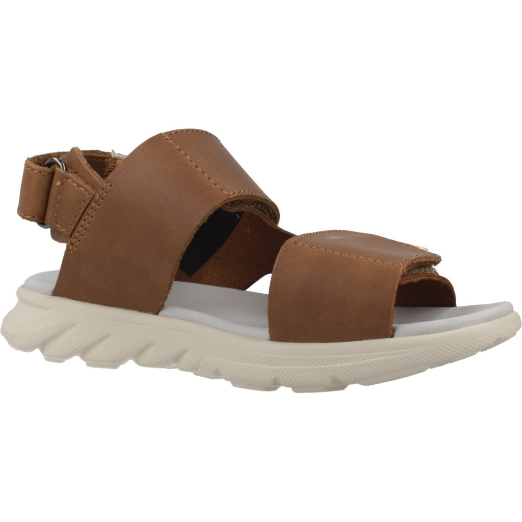 GEOX  J SANDAL AIRADYUM  en color MARRON  (5)