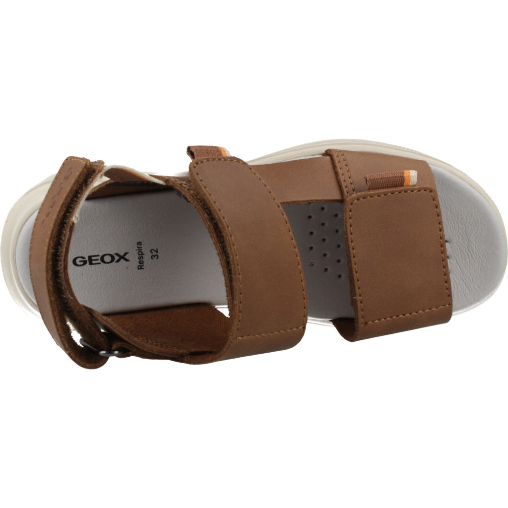 GEOX  J SANDAL AIRADYUM  en color MARRON  (7)