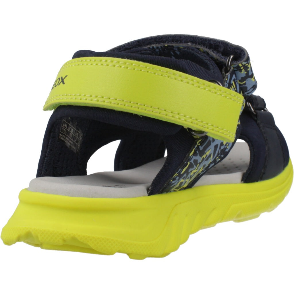 GEOX J SANDAL AIRADYUM BO en color AZUL  (3)