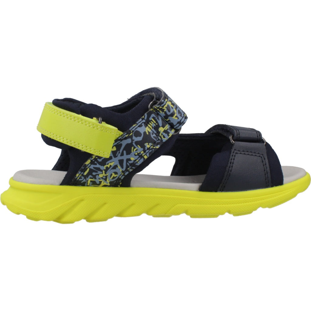 GEOX J SANDAL AIRADYUM BO en color AZUL  (4)