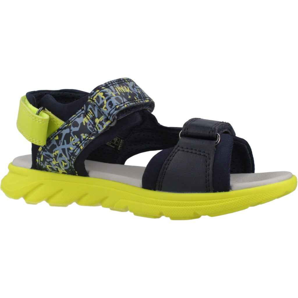 GEOX J SANDAL AIRADYUM BO en color AZUL  (5)