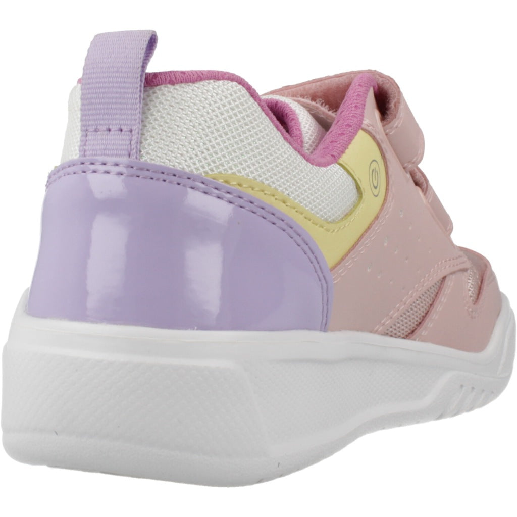 GEOX J ILLUMINUS GIRL en color ROSA  (3)
