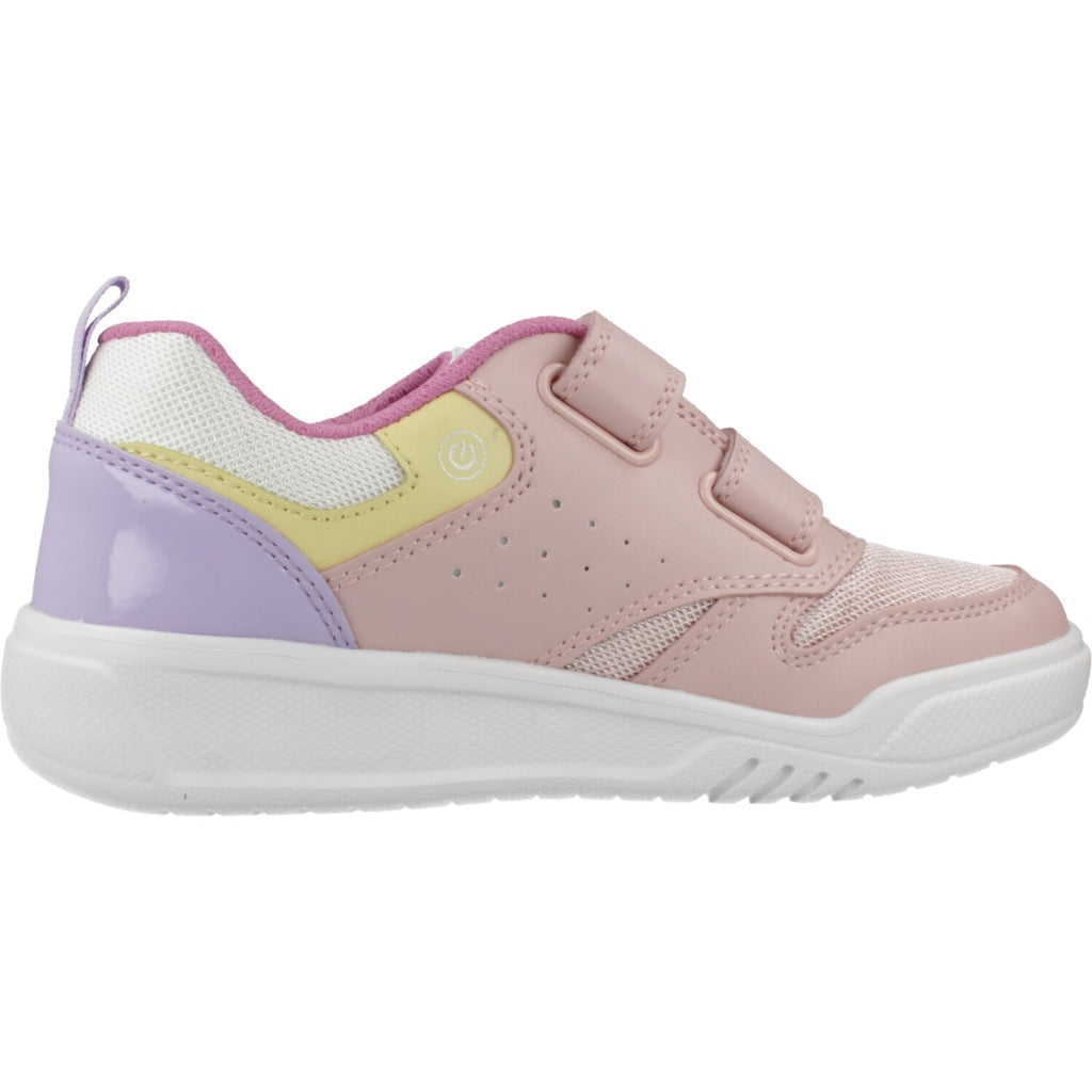 GEOX J ILLUMINUS GIRL en color ROSA  (4)