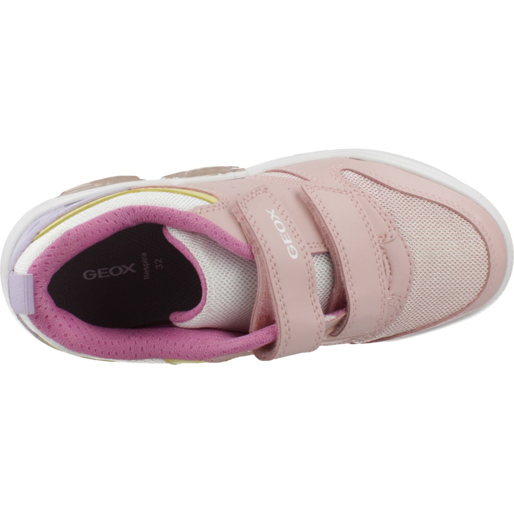GEOX J ILLUMINUS GIRL en color ROSA  (7)