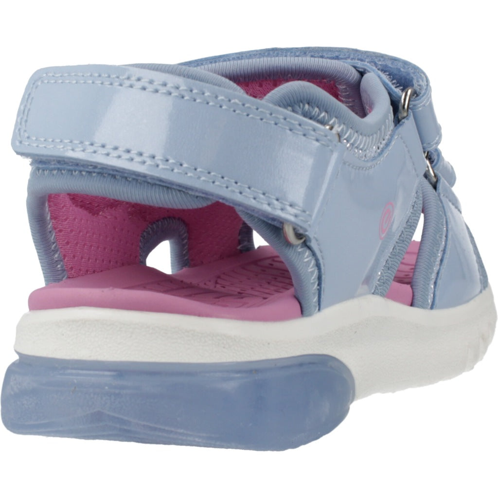 GEOX  J SANDAL CIBERDRON G  en color AZUL  (3)