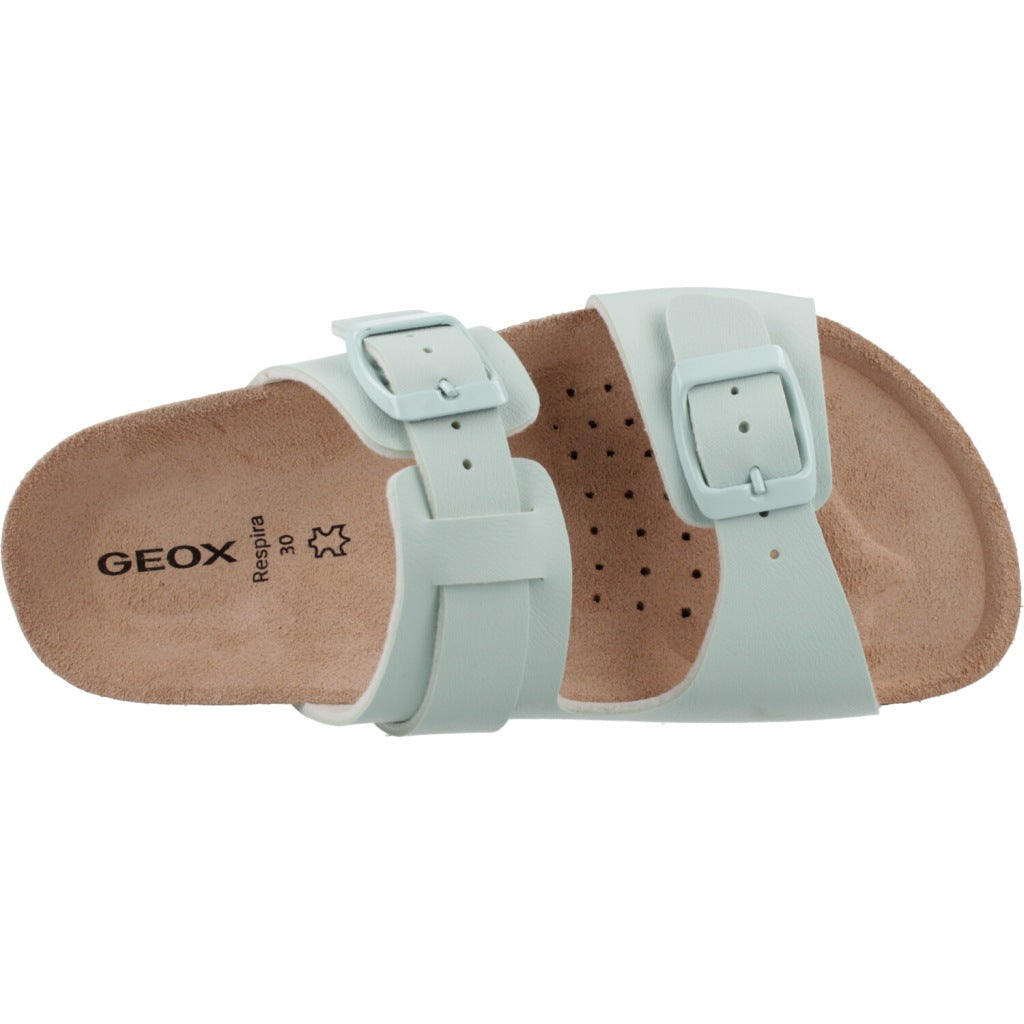 GEOX  J SANDAL BUBBLEBOW  en color AZUL  (7)