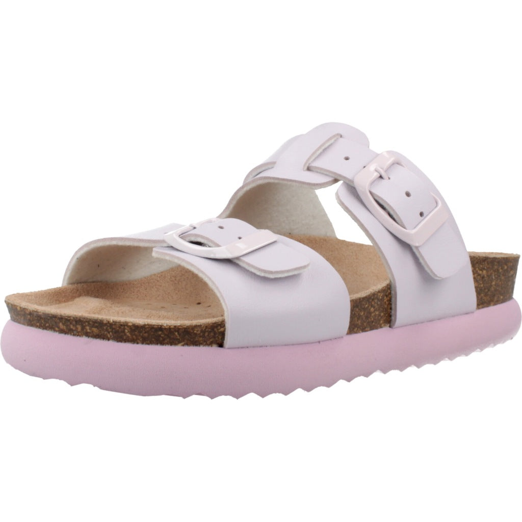 GEOX  J SANDAL BUBBLEBOW  en color VIOLETA  (1)