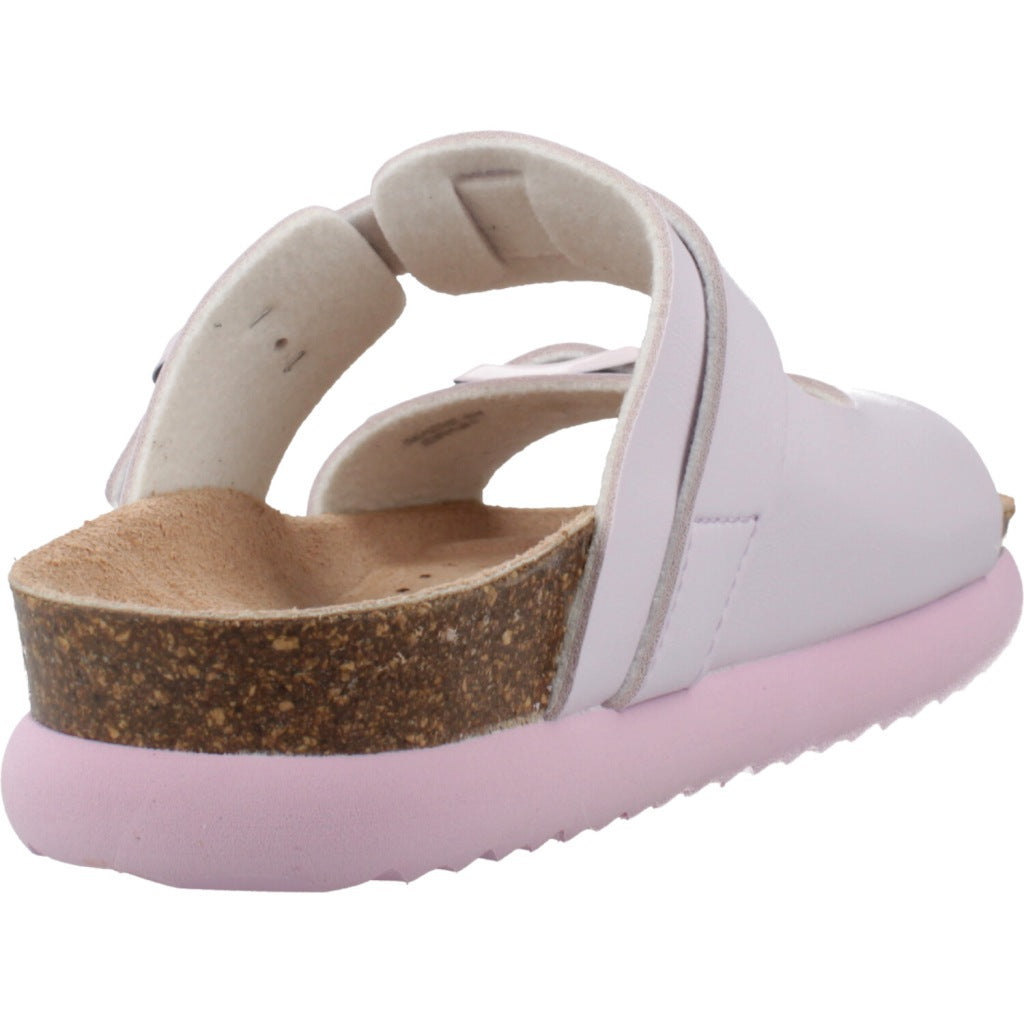 GEOX  J SANDAL BUBBLEBOW  en color VIOLETA  (3)
