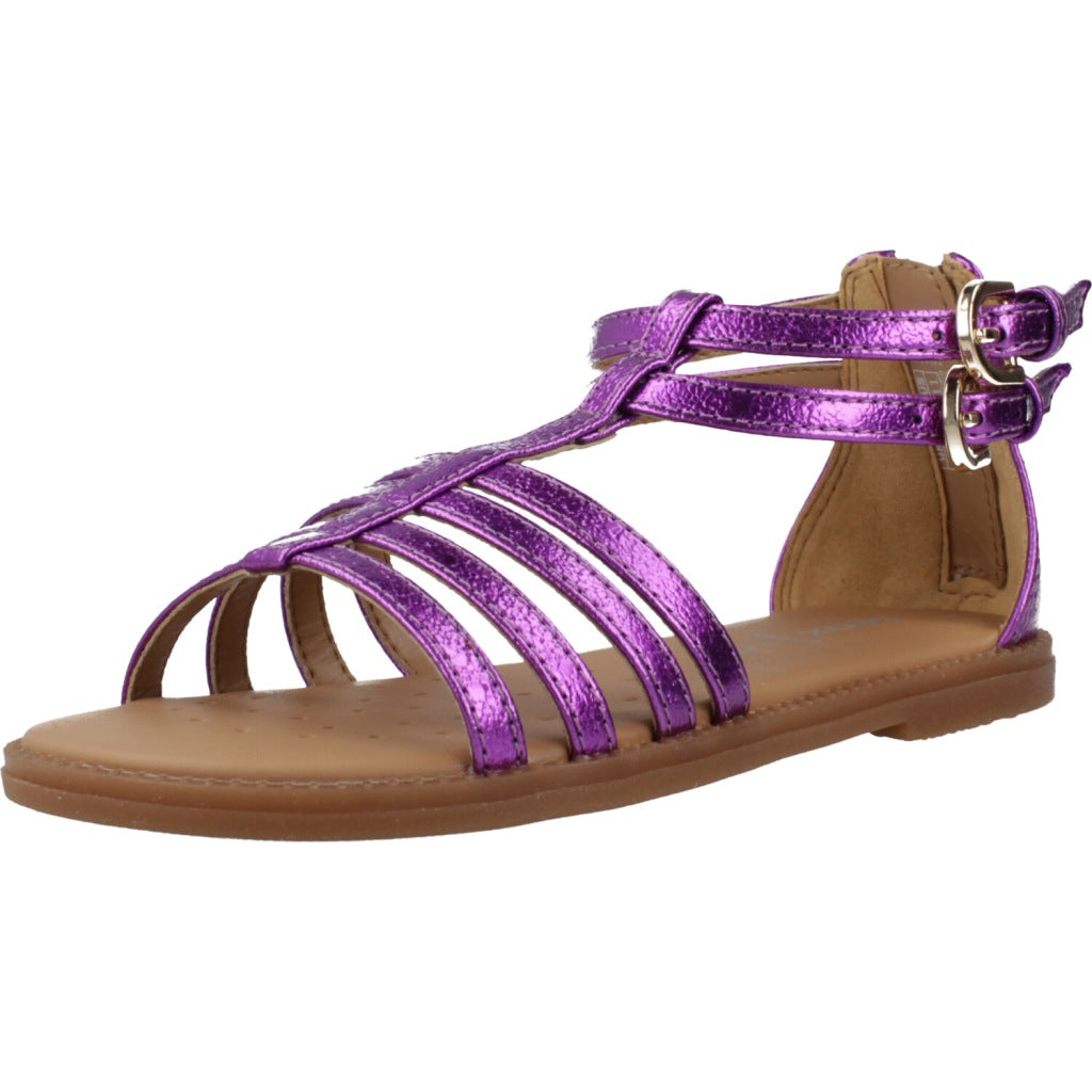 GEOX  J SANDAL KARLY GIRL  en color VIOLETA  (1)