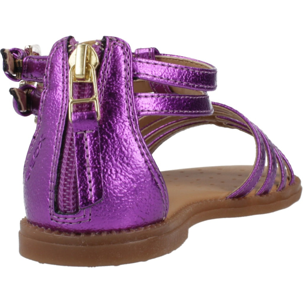 GEOX  J SANDAL KARLY GIRL  en color VIOLETA  (3)