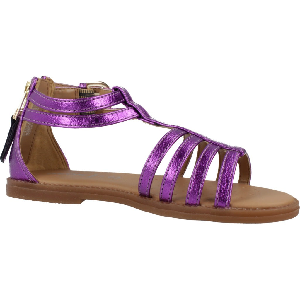 GEOX  J SANDAL KARLY GIRL  en color VIOLETA  (5)