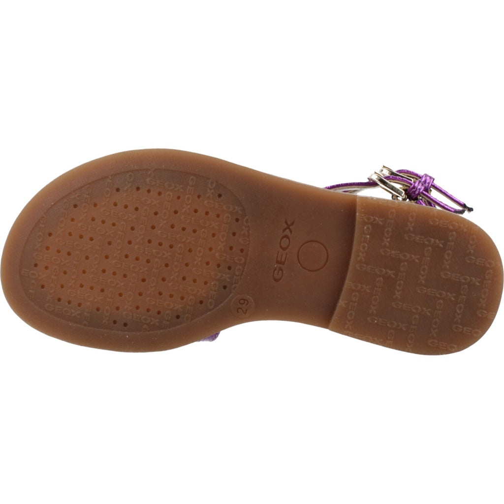 GEOX  J SANDAL KARLY GIRL  en color VIOLETA  (6)