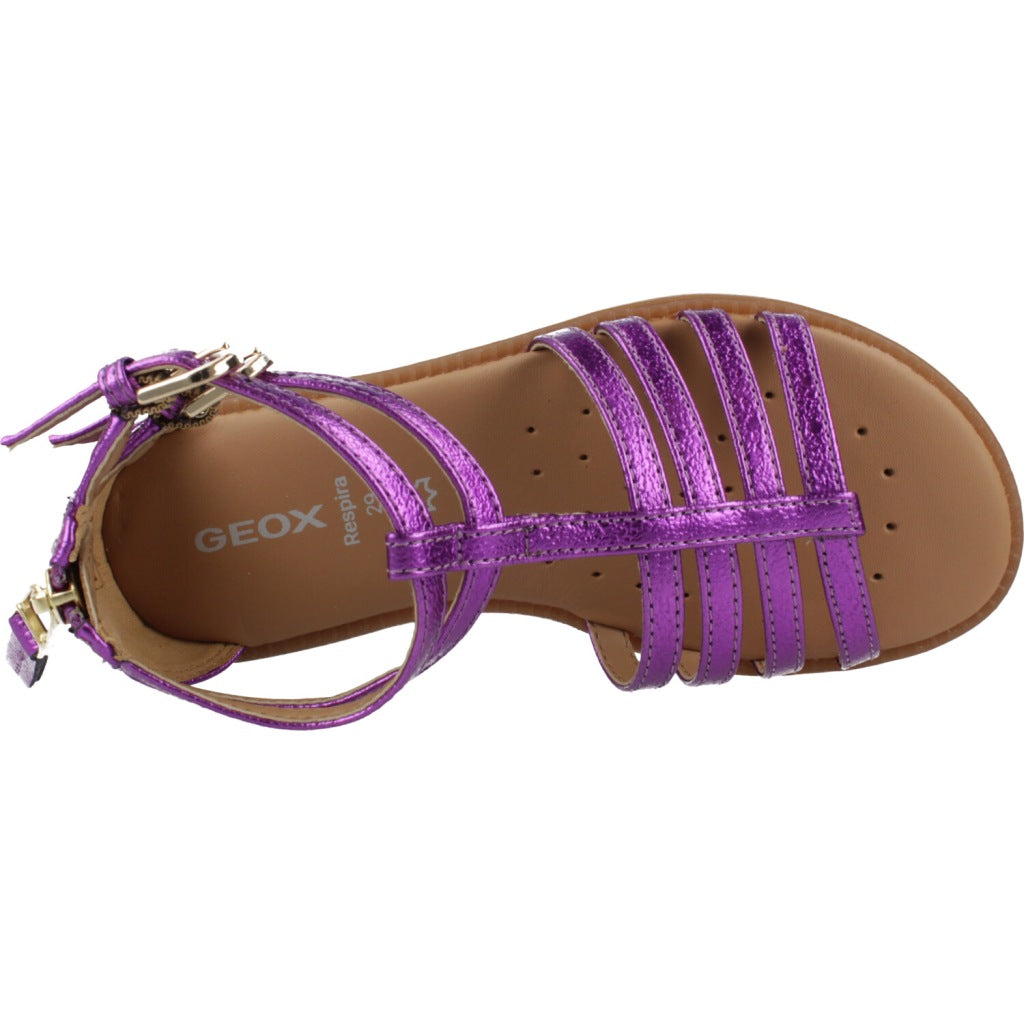 GEOX  J SANDAL KARLY GIRL  en color VIOLETA  (7)