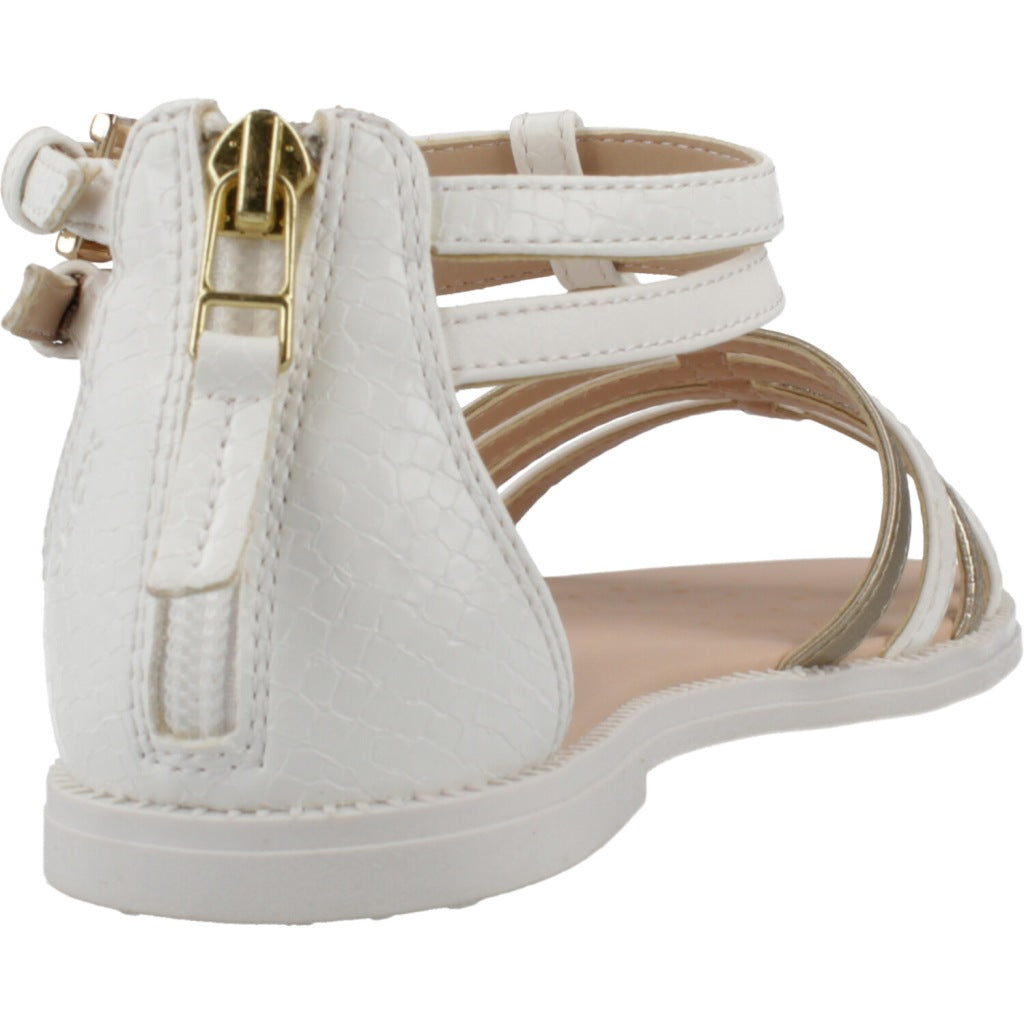 GEOX  J SANDAL KARLY GIRL  en color BLANCO  (3)