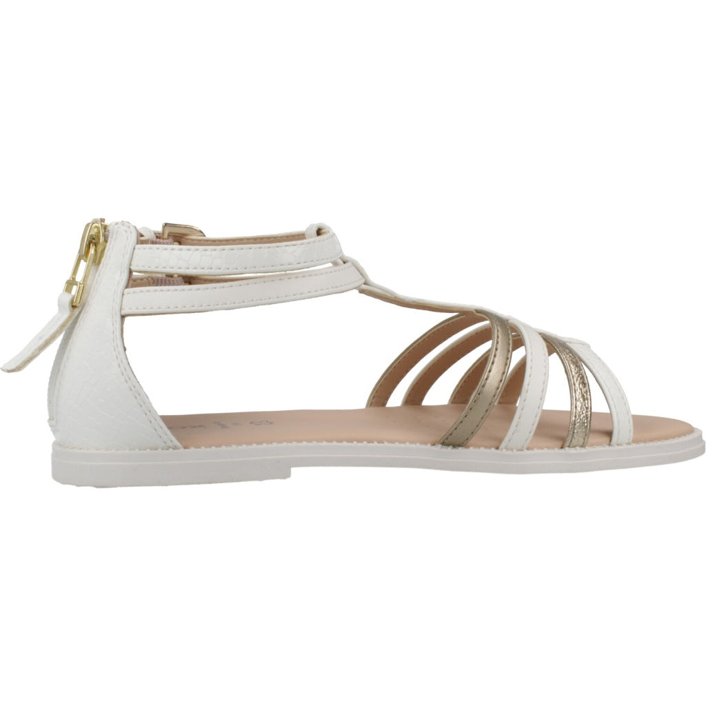 GEOX  J SANDAL KARLY GIRL  en color BLANCO  (4)