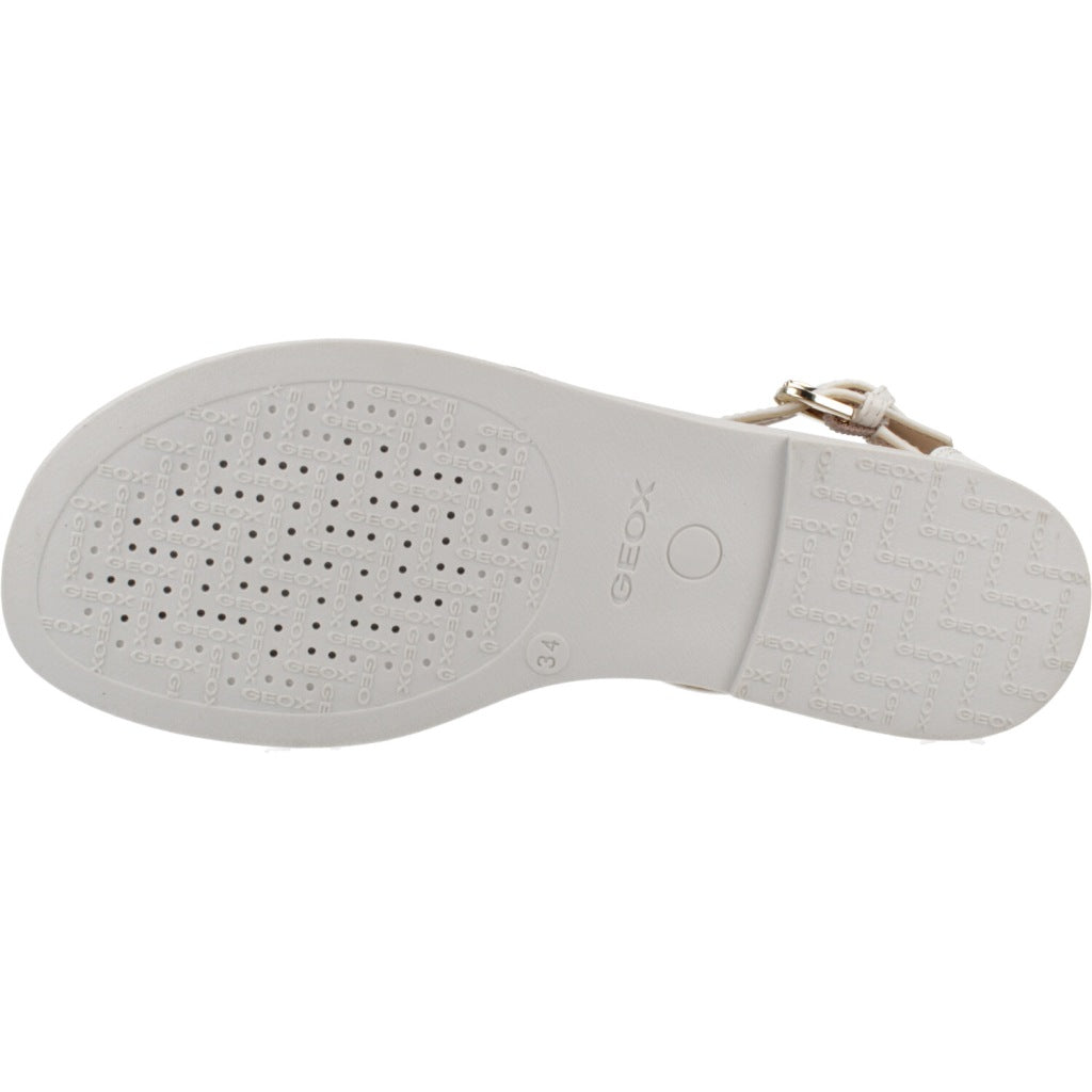 GEOX  J SANDAL KARLY GIRL  en color BLANCO  (6)