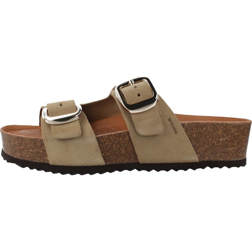 GEOX  D BRIONIA H  en color MARRON CLARO  (2)