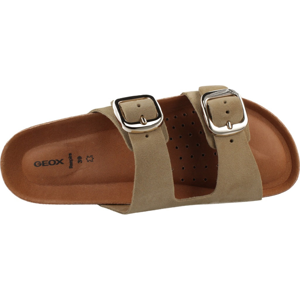 GEOX  D BRIONIA H  en color MARRON CLARO  (7)