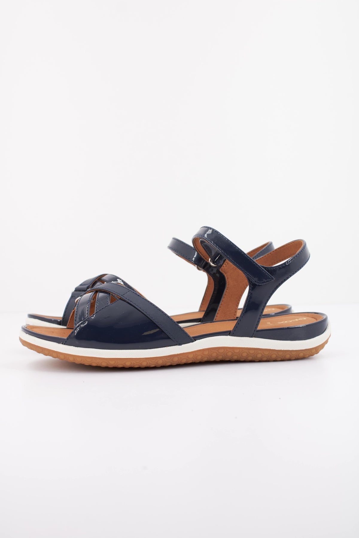 GEOX D SANDAL VEGA en color AZUL  (1)