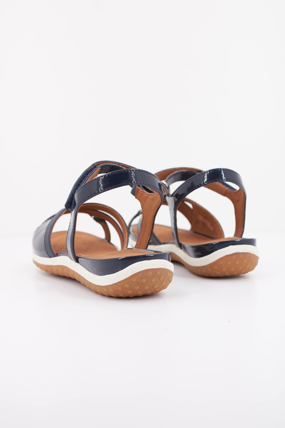 GEOX D SANDAL VEGA en color AZUL  (4)