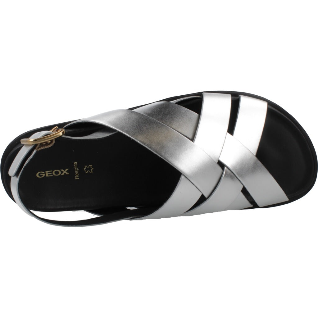GEOX  D ADELASH en color PLATA  (7)