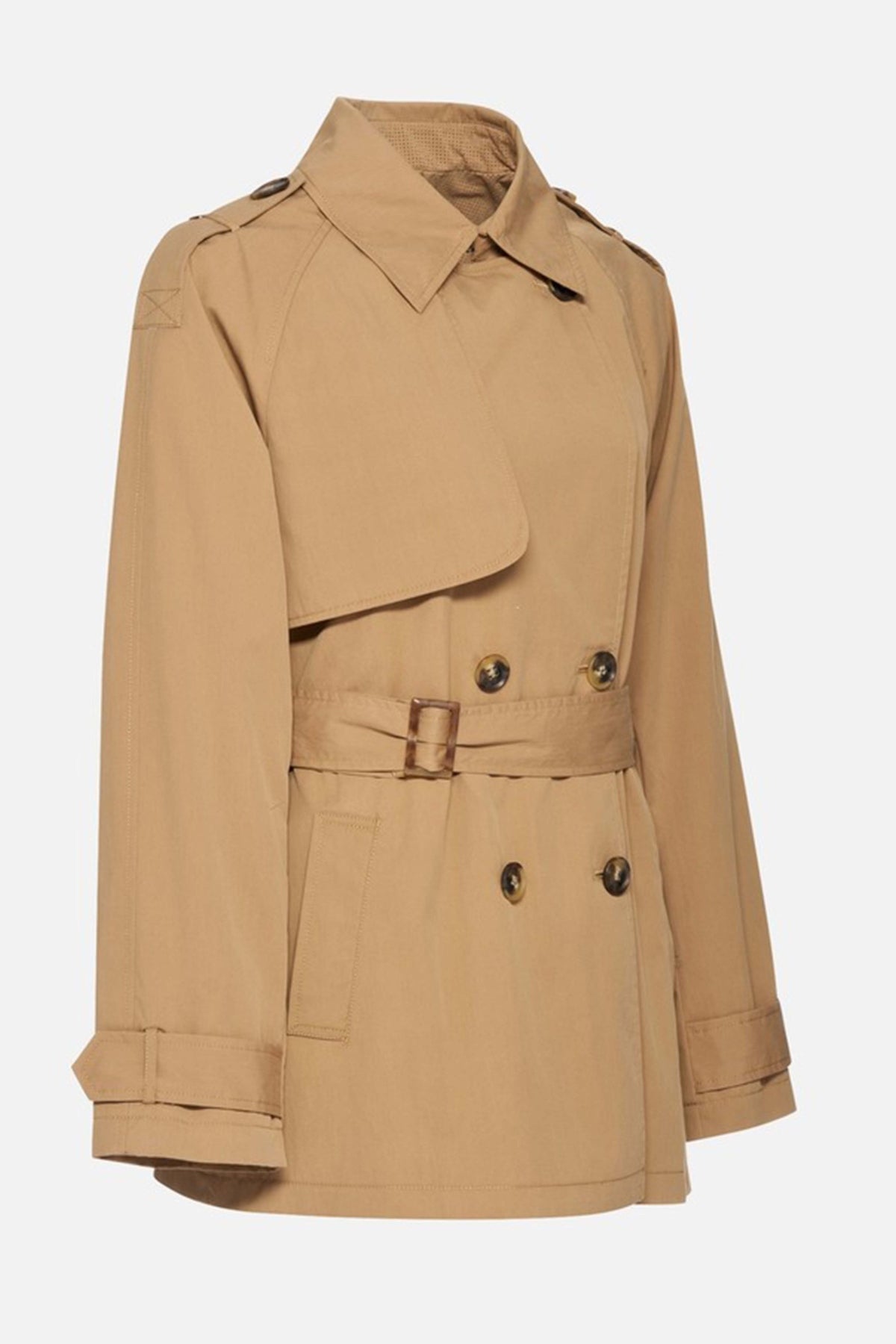 GEOX  W LAMPEDUSA PARKA  en color BEIS  (3)