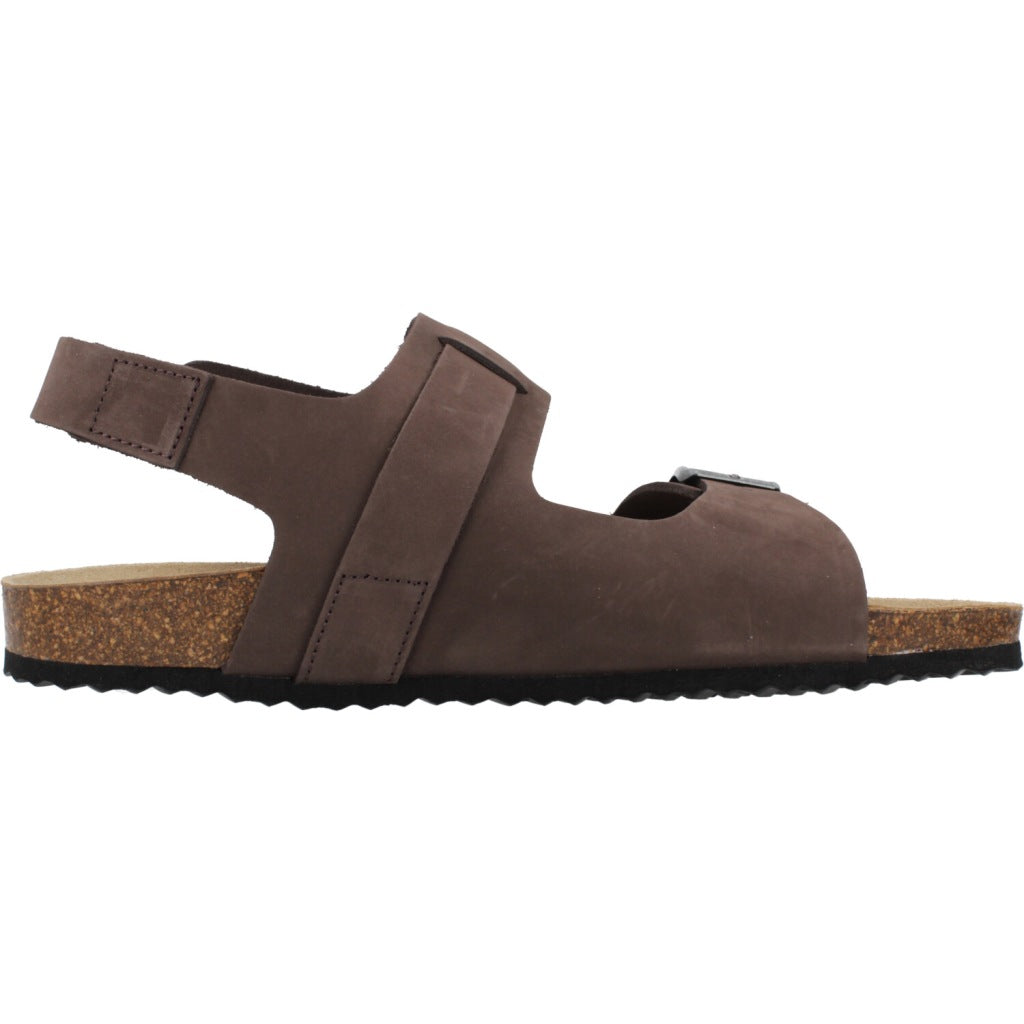 GEOX U SANDAL GHITA en color MARRON  (4)