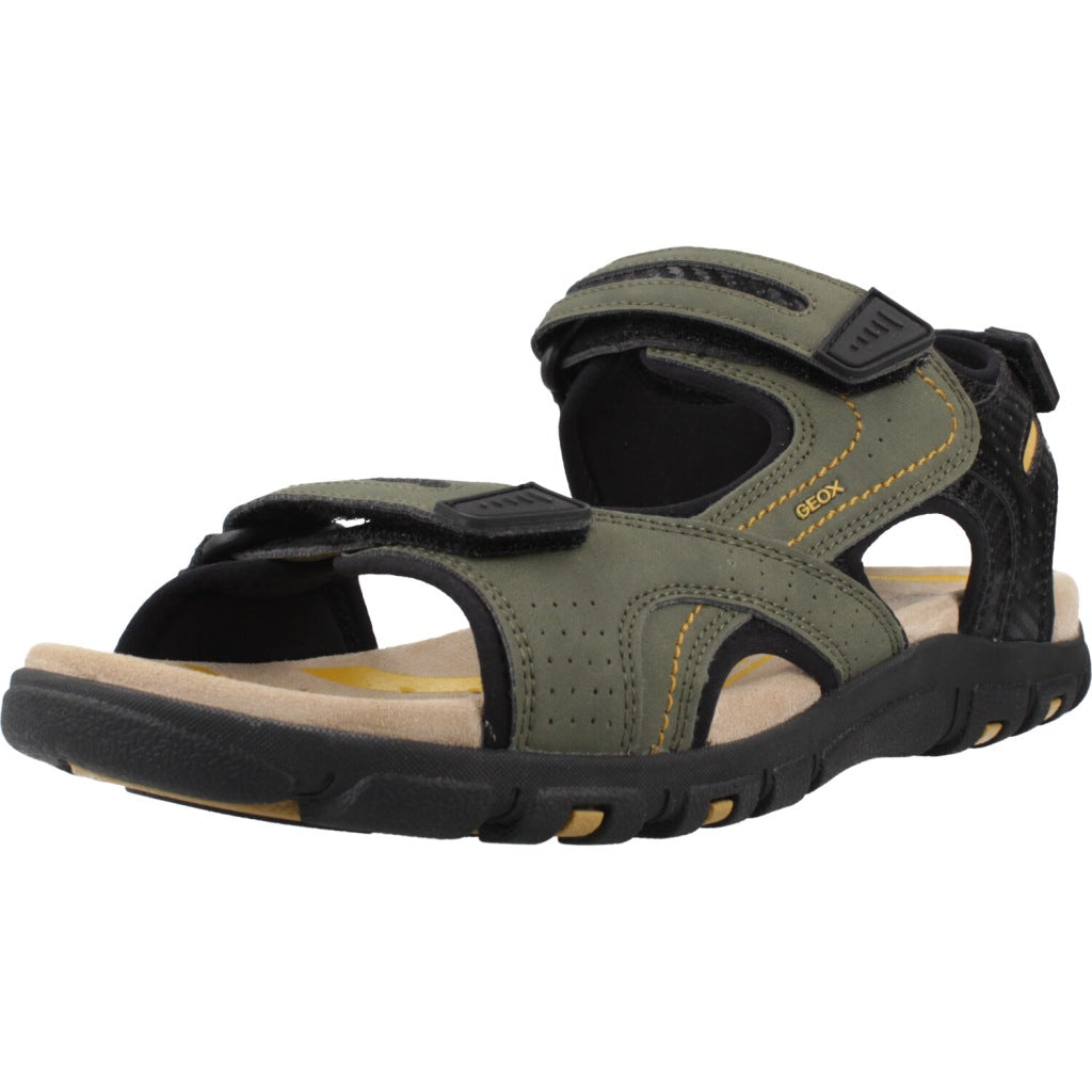 GEOX EKBC UOMO SANDAL STRADA en color VERDE  (1)