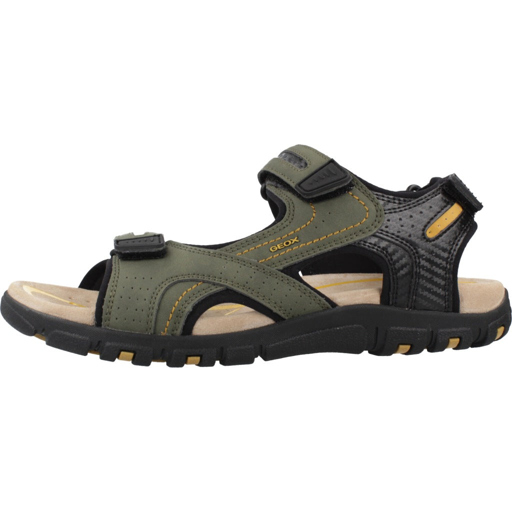 GEOX EKBC UOMO SANDAL STRADA en color VERDE  (2)