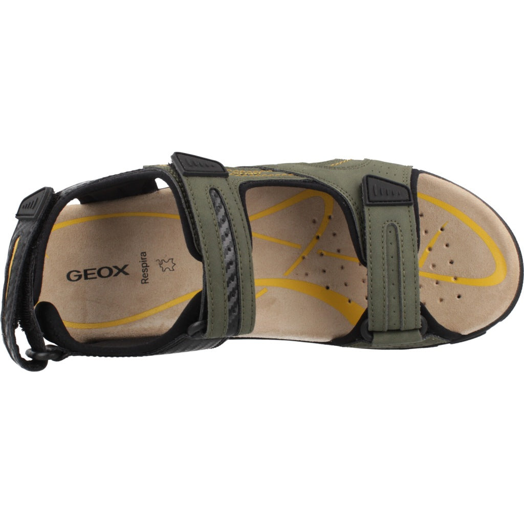 GEOX EKBC UOMO SANDAL STRADA en color VERDE  (7)