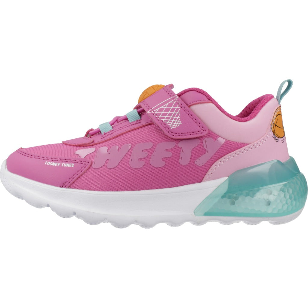 GEOX J ACTIVART ILLUMINUS en color ROSA  (2)