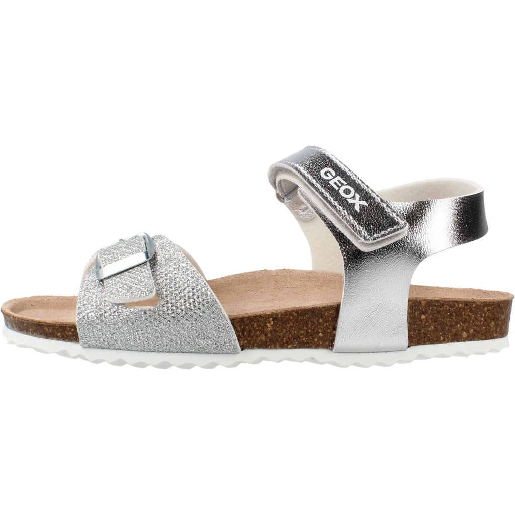 GEOX J ADRIEL en color PLATA  (2)