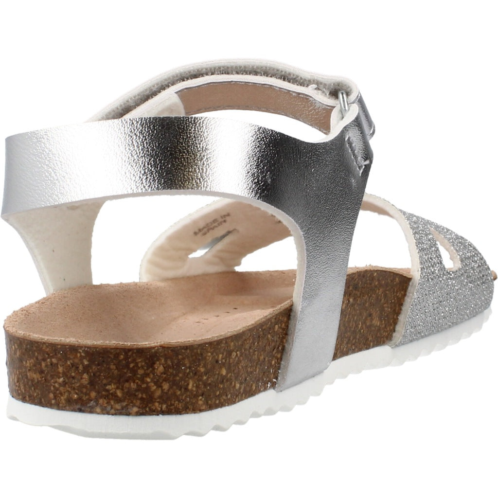 GEOX J ADRIEL en color PLATA  (3)