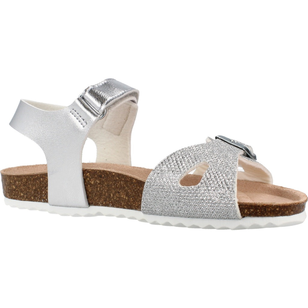 GEOX J ADRIEL en color PLATA  (5)