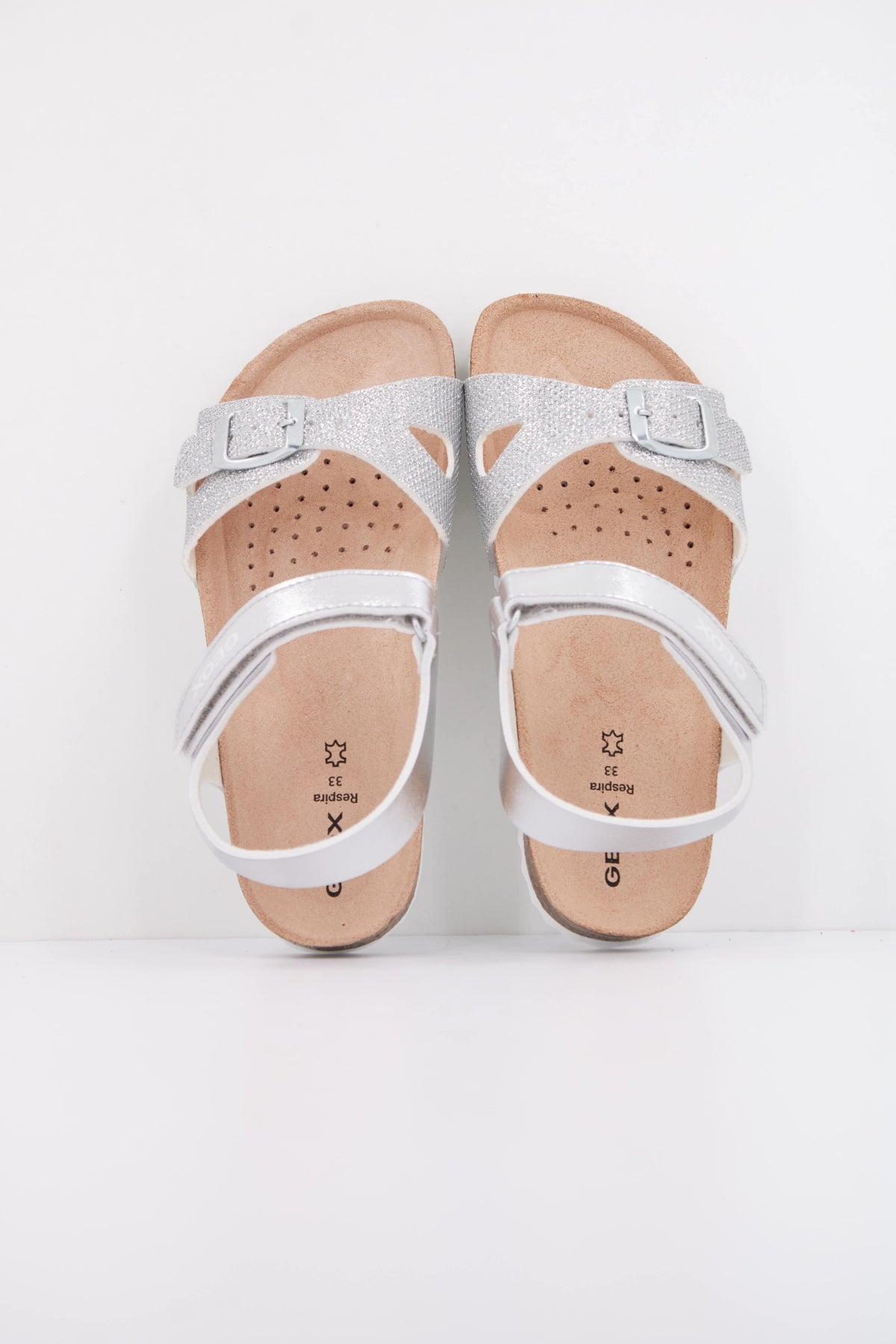 GEOX J ADRIEL en color PLATA  (3)
