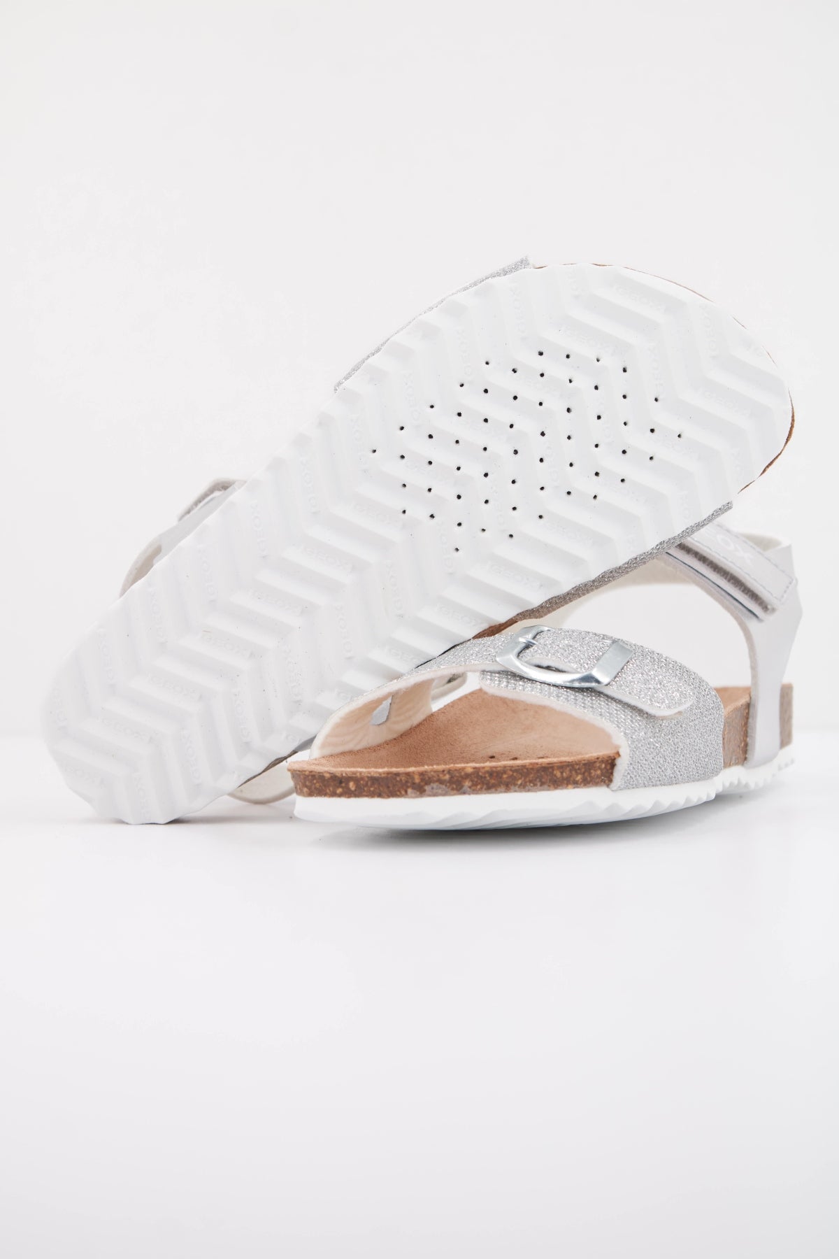 GEOX J ADRIEL en color PLATA  (5)