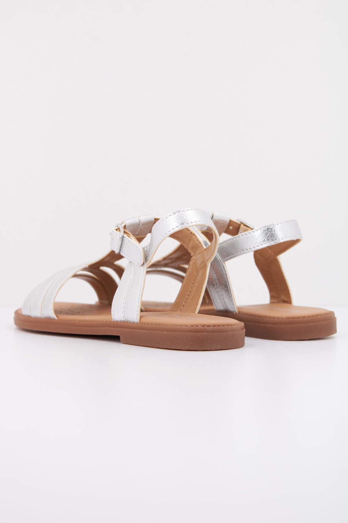 GEOX J SANDAL KARLY en color PLATA  (4)