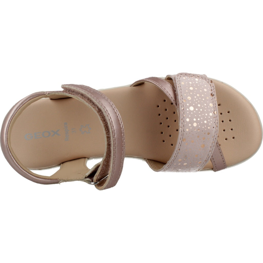 GEOX J SANDAL HAITI en color ROSA  (7)