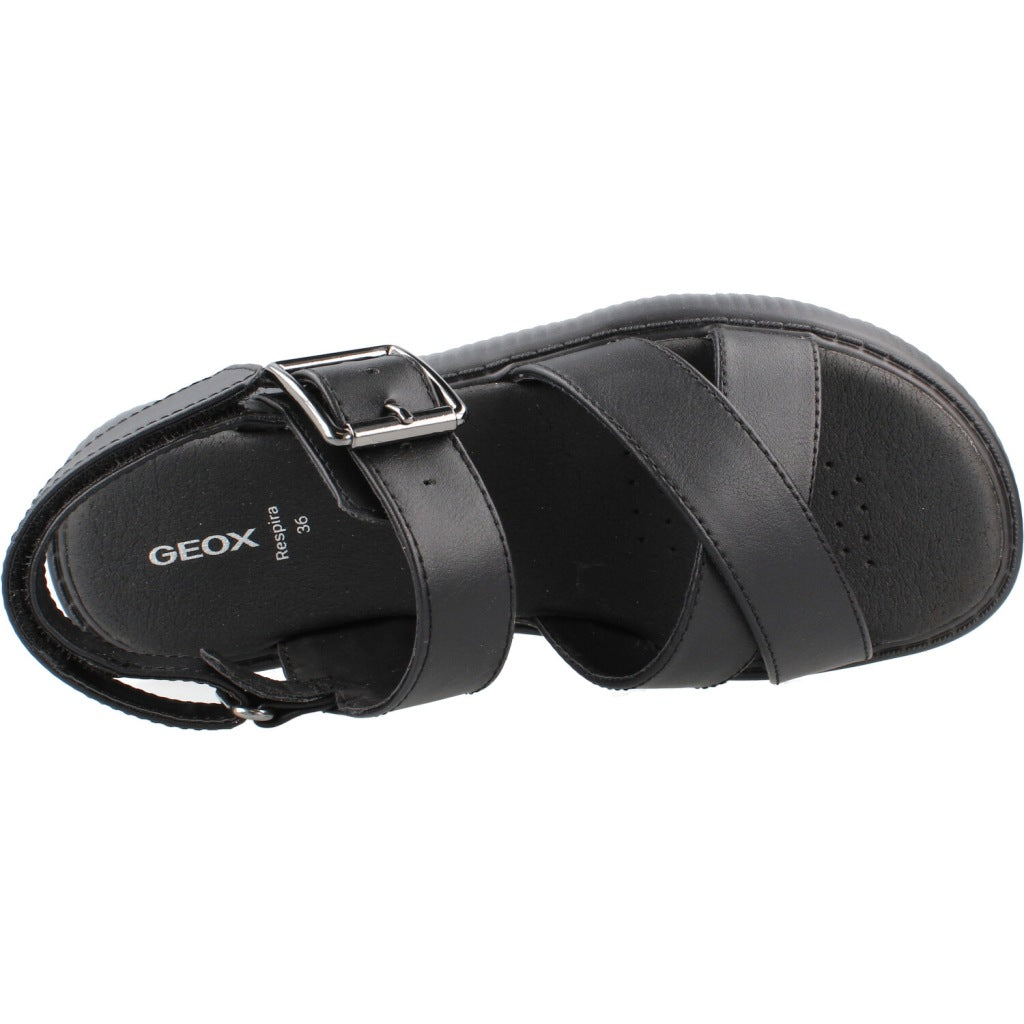 GEOX J SANDAL KODETTE en color NEGRO  (7)