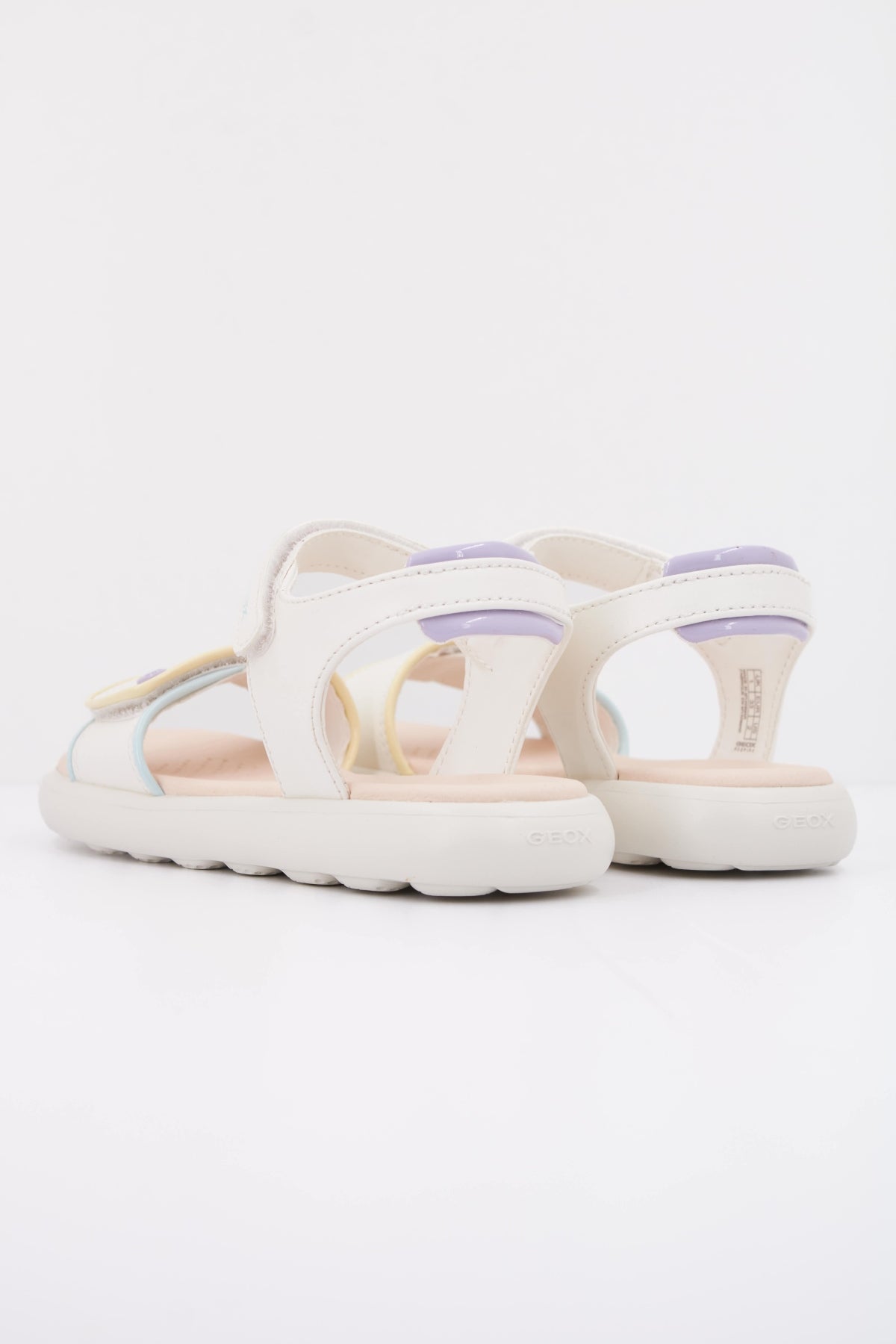 GEOX J SANDAL PUFFYPOP en color BLANCO  (4)
