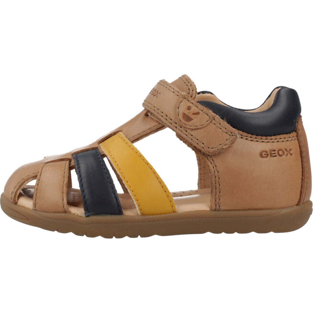 GEOX B SANDAL MACCHIA en color MARRON  (2)