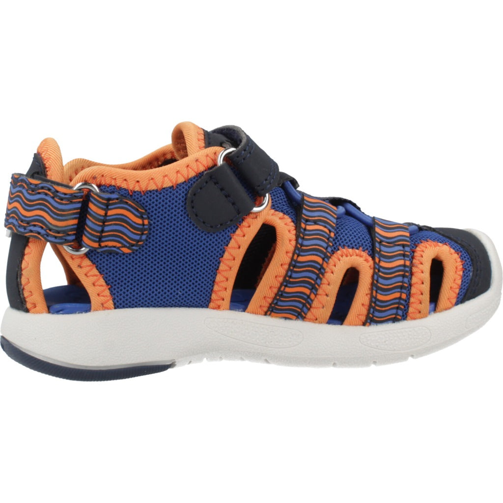 GEOX SANDAL MULTY en color AZUL  (4)