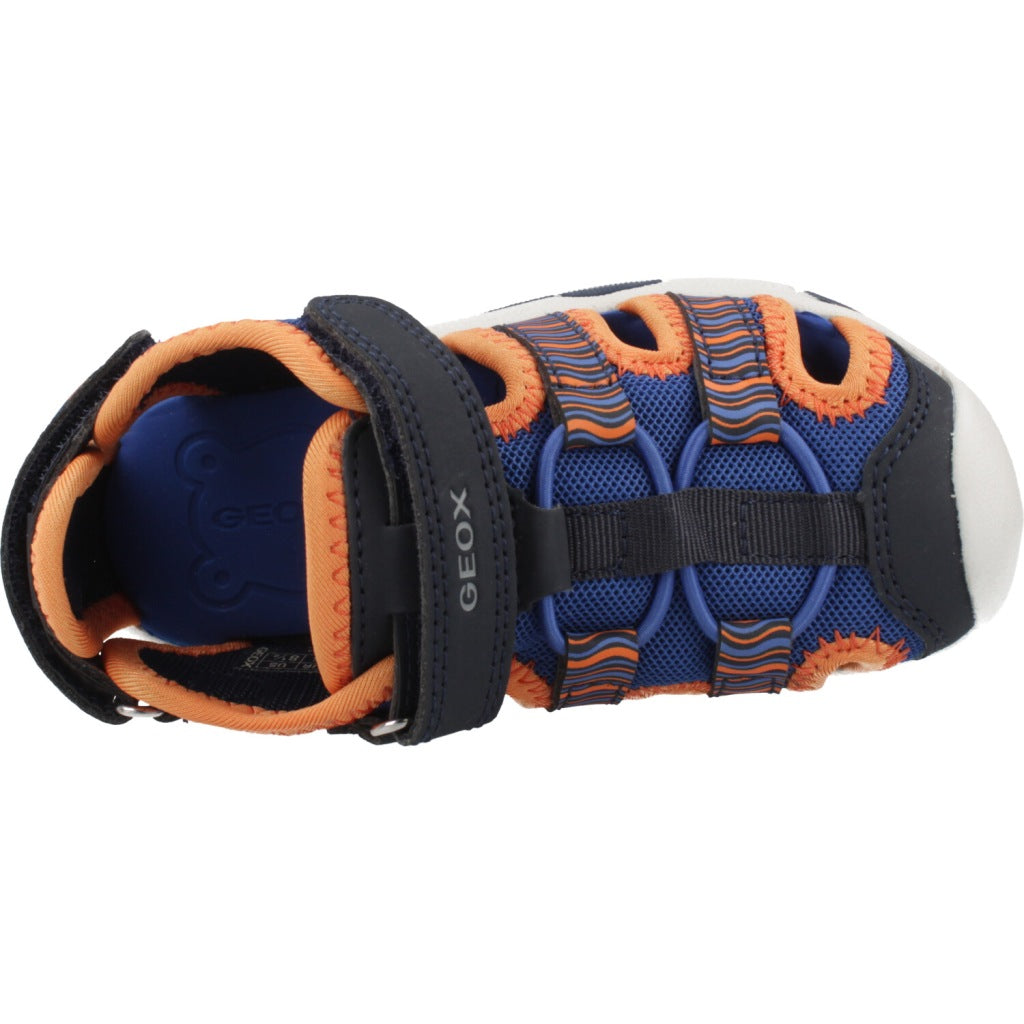 GEOX SANDAL MULTY en color AZUL  (6)