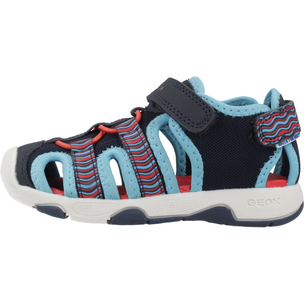 GEOX SANDAL MULTY en color AZUL  (2)