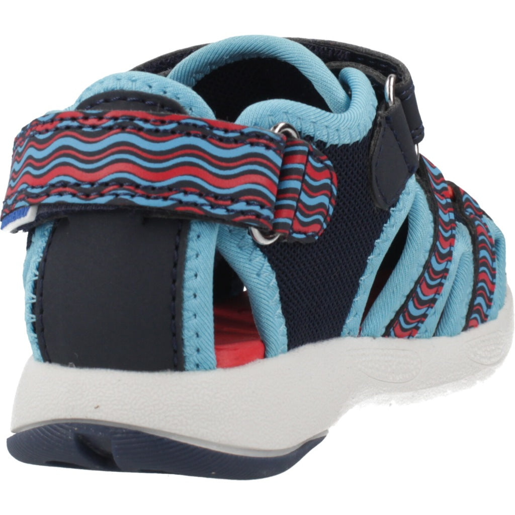 GEOX SANDAL MULTY en color AZUL  (3)