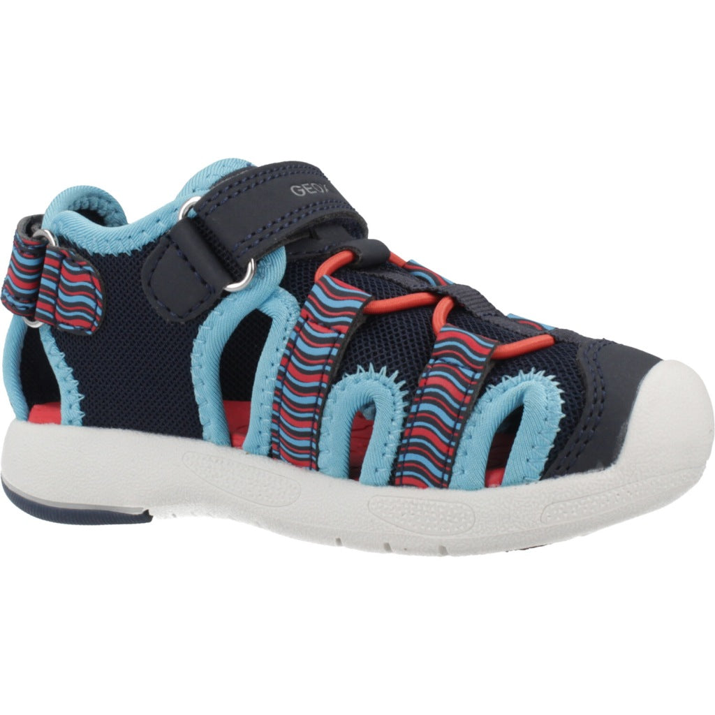 GEOX SANDAL MULTY en color AZUL  (5)