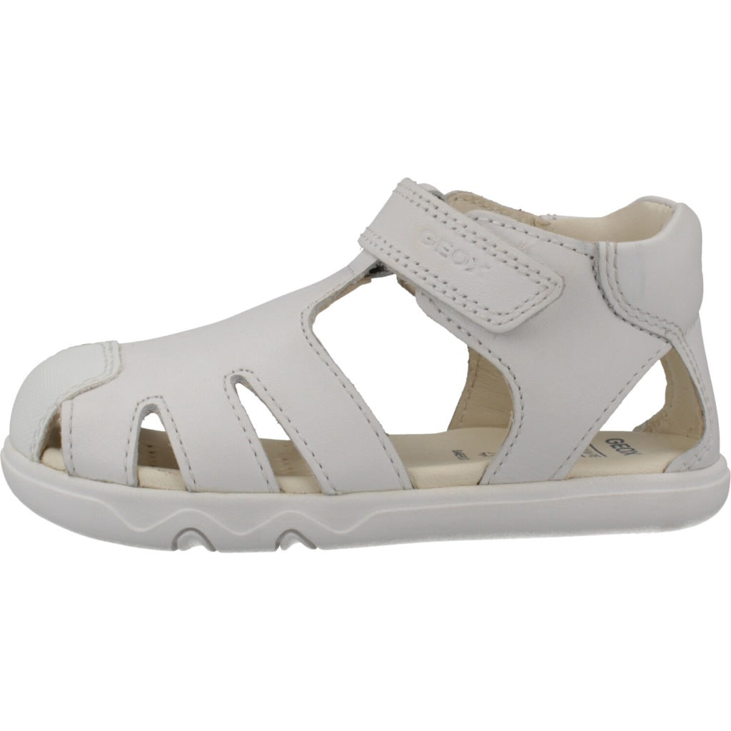 GEOX B SANDAL STEPPIEUP en color BLANCO  (2)